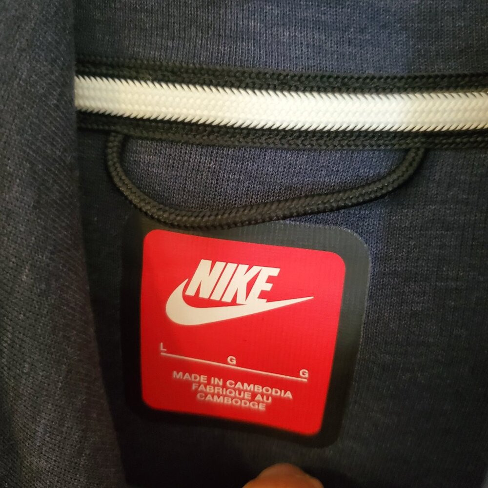 NWT Mens Nike Tech Fleece Full Zip Windrunner Obsidian XXL hoodie - Picture 12 of 14